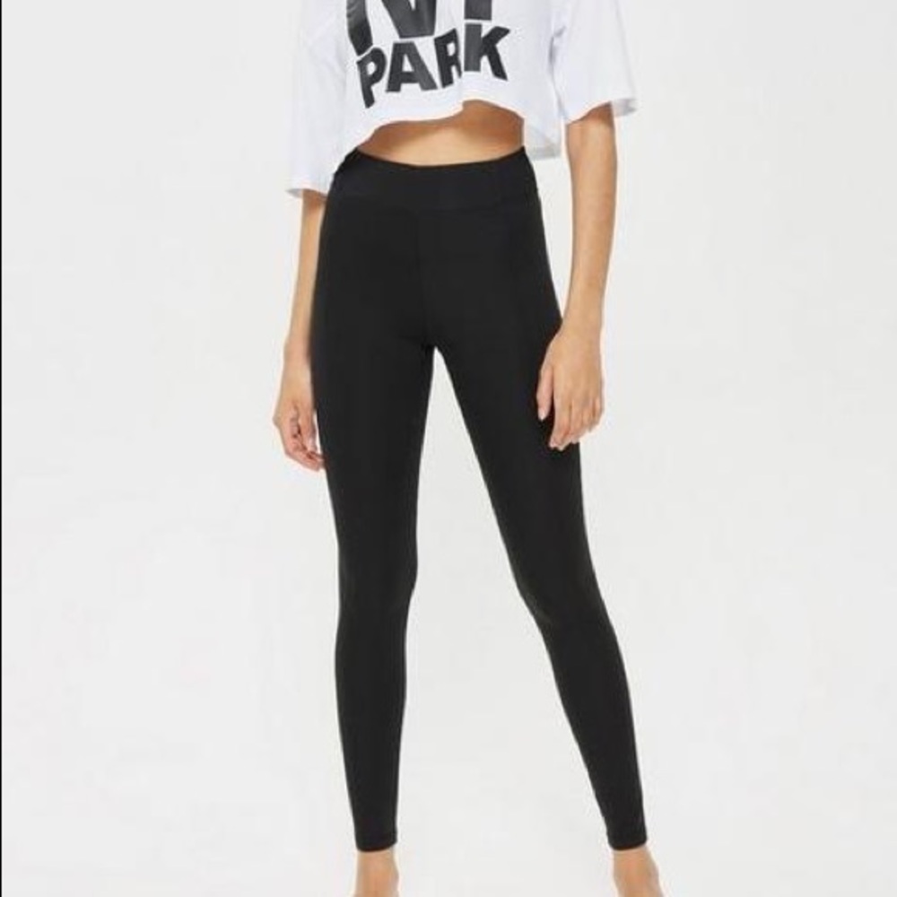 Ivy Park Y Black High Rise Leggings XXS